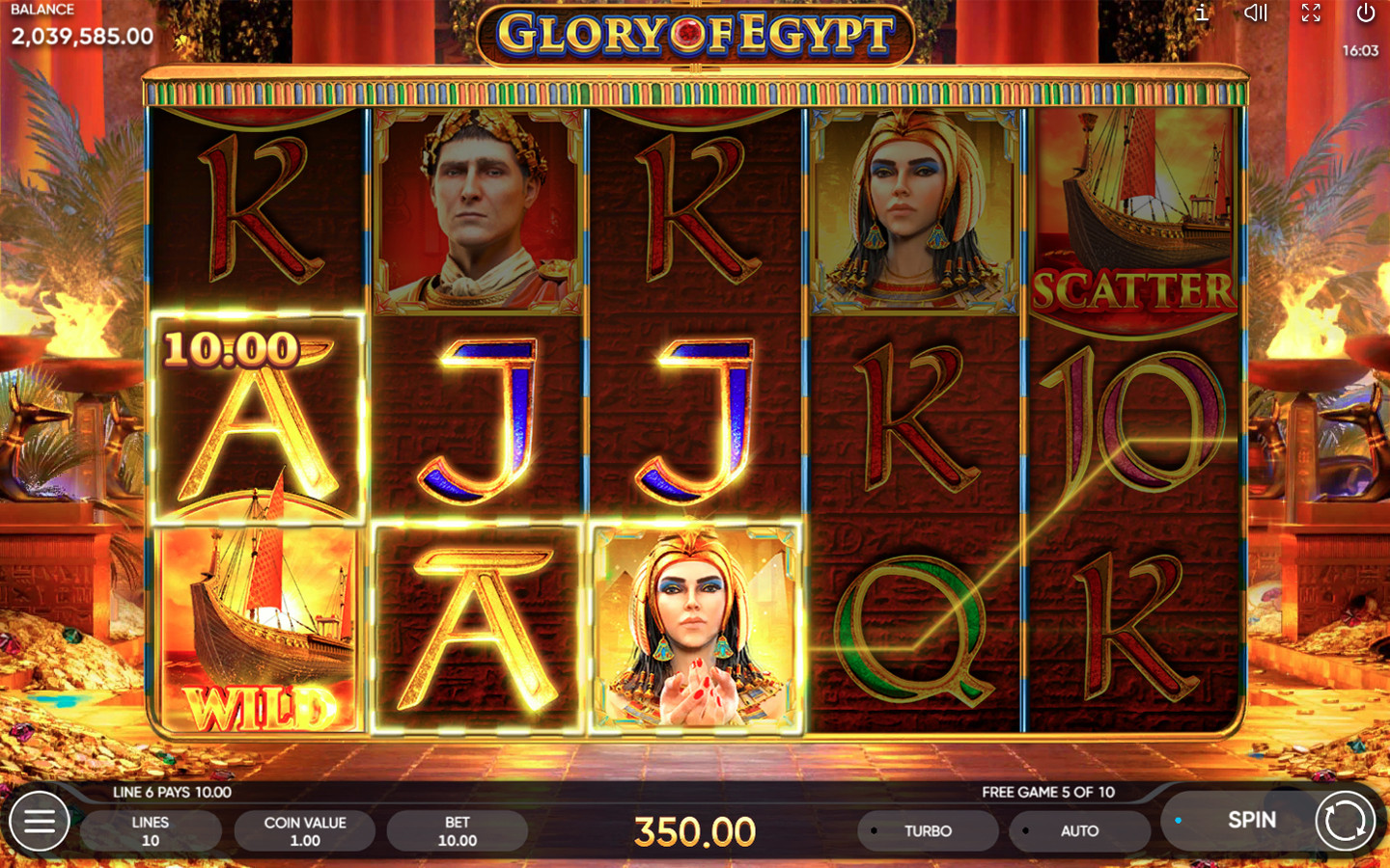 Glory of Egypt Online Slot
